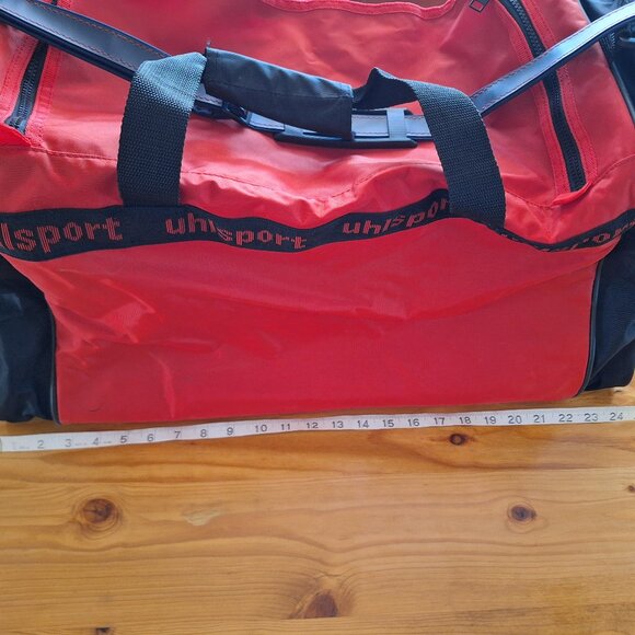 Uhlsport Red, Black & White Duffel Bag - Picture 4 of 9